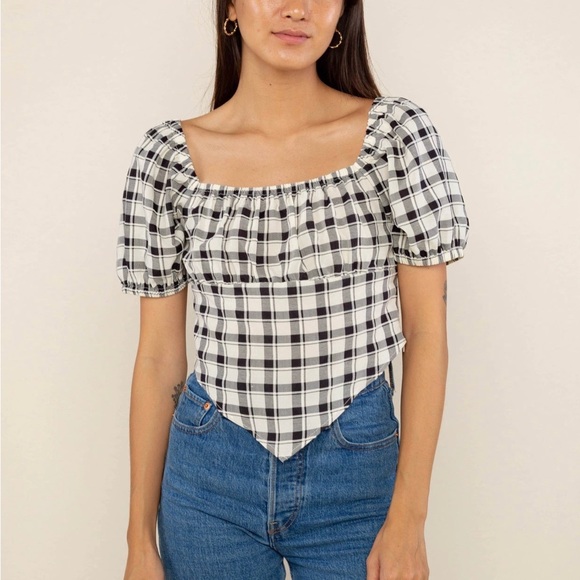 Plaid Top - Picture 2 of 4